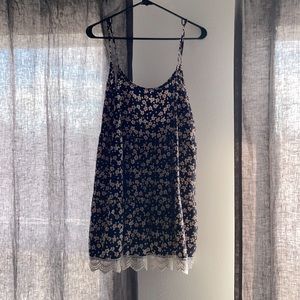 Floral Printed Mini Dress